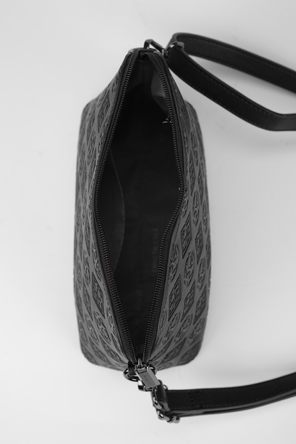 Faux Leather Shoulder Bag