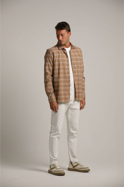 Checked Button Up Shirt