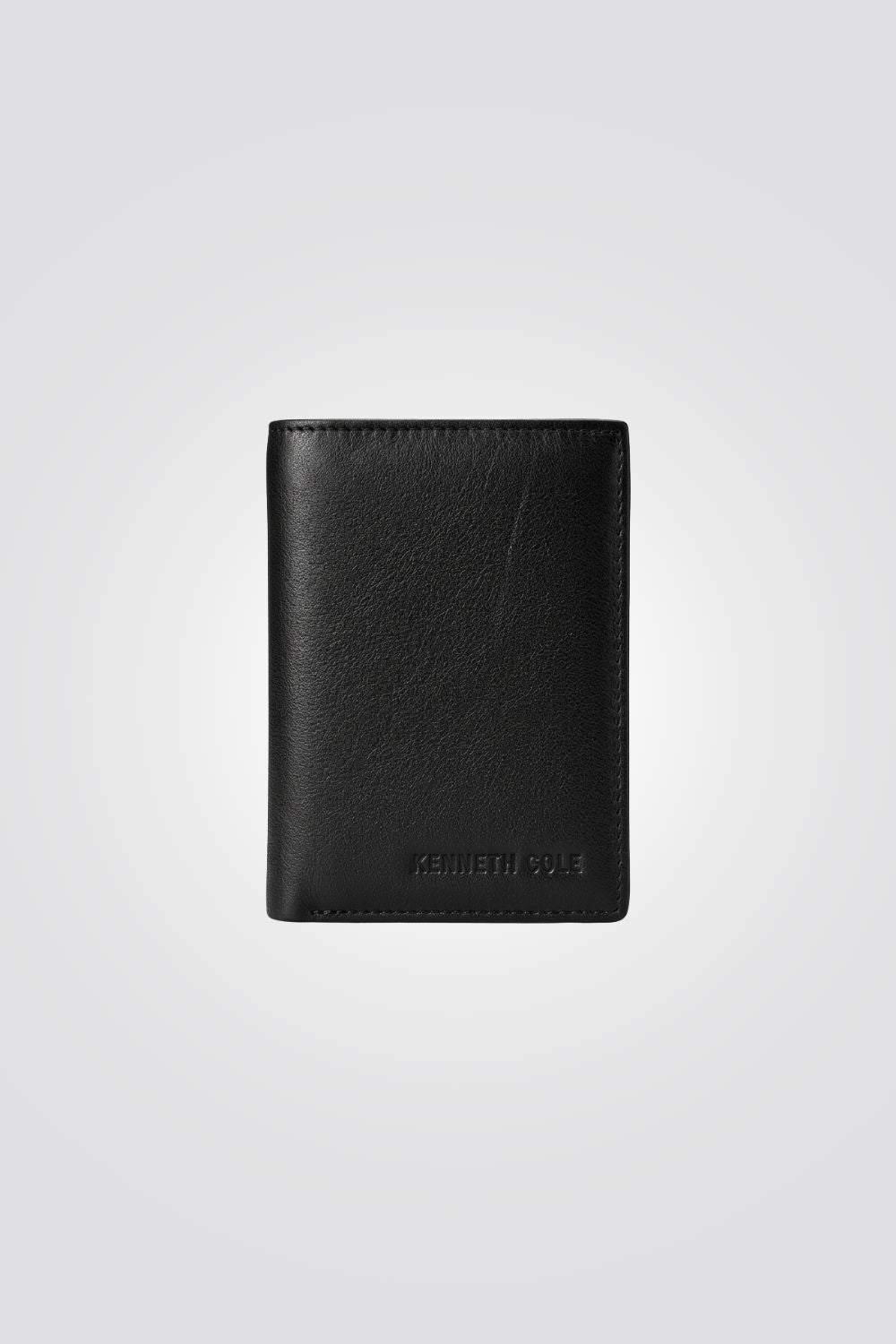 Compact Leather Zip Wallet