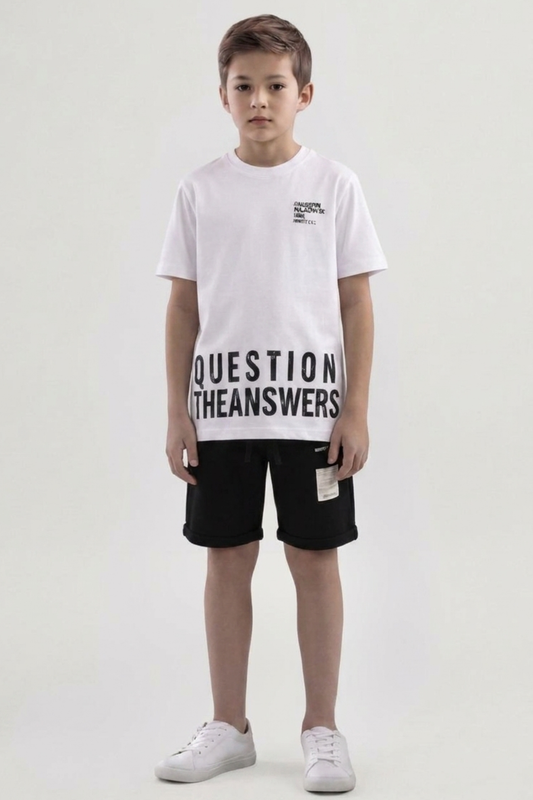 Graphic Bermuda Shorts