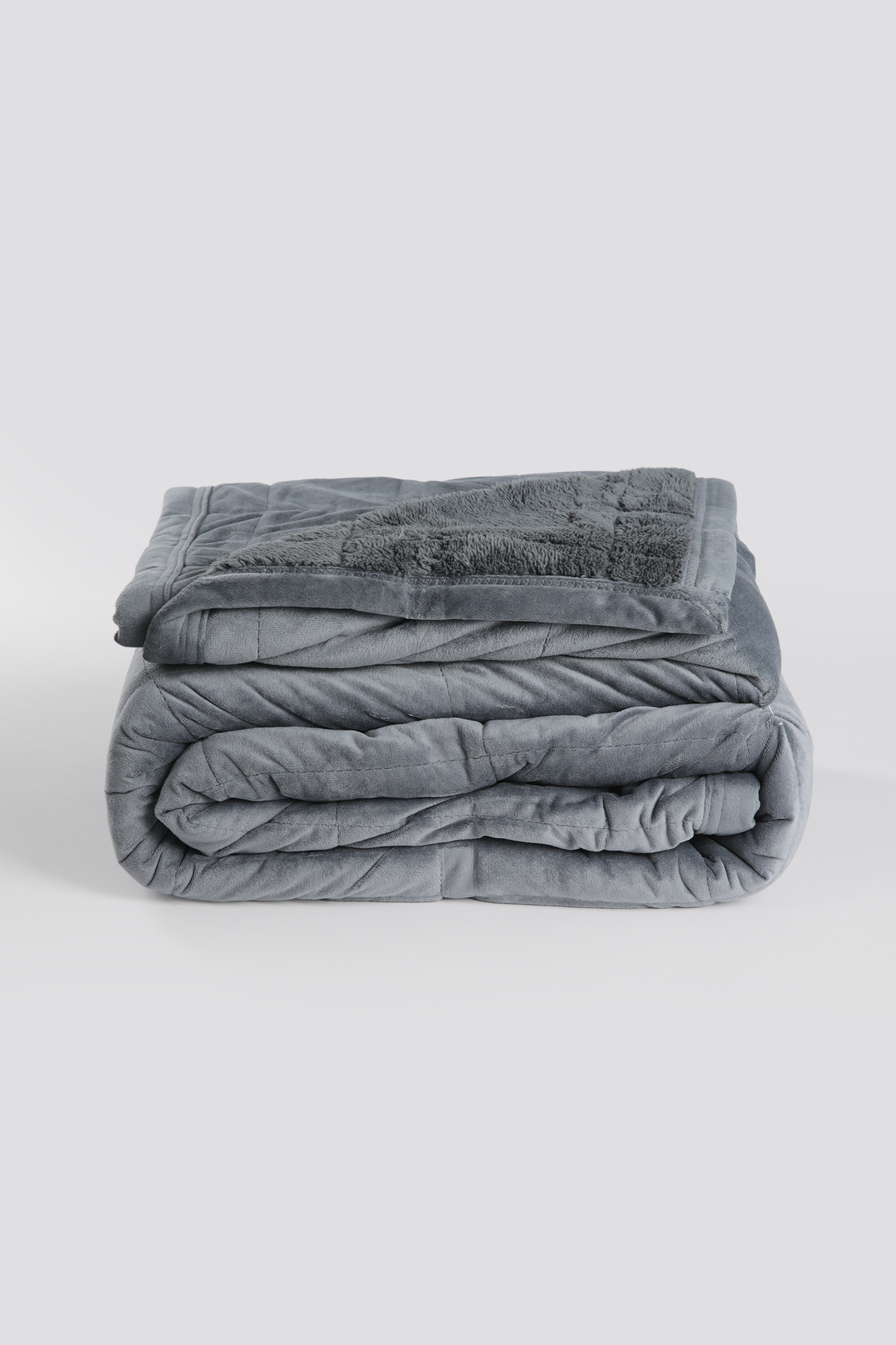 Dual Sided Fleece Throw Blanket