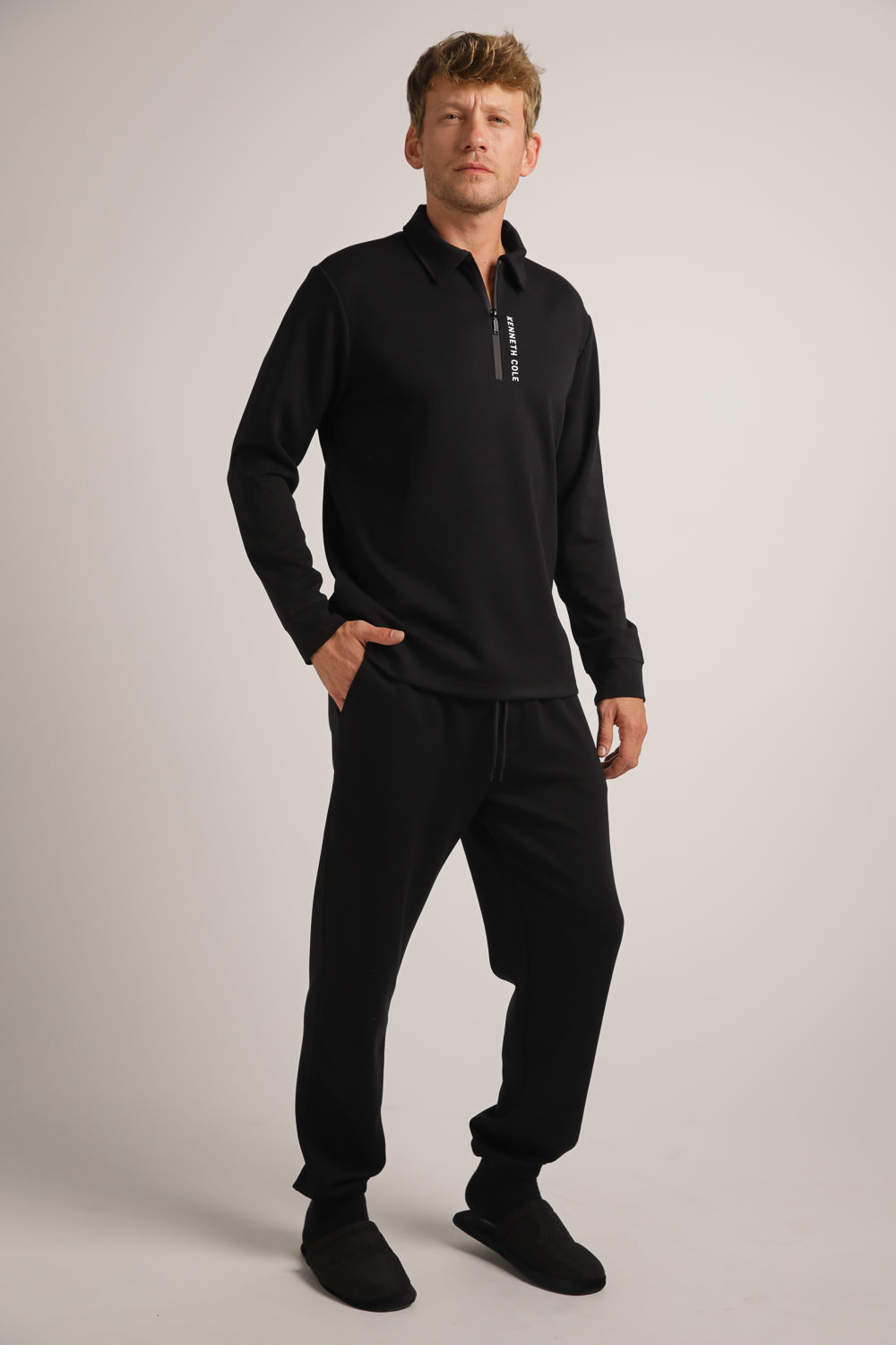 Zipped Polo Shirt