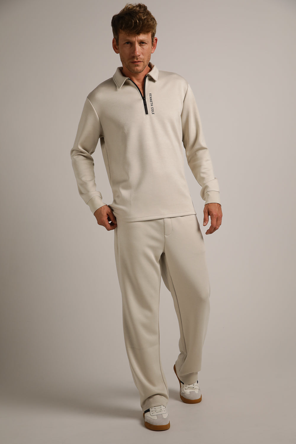Zipped Polo Shirt