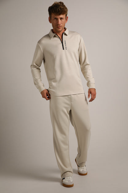 Zipped Polo Shirt