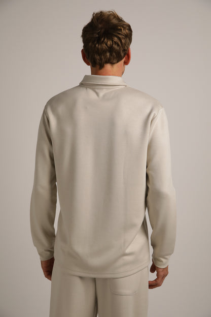 Zipped Polo Shirt