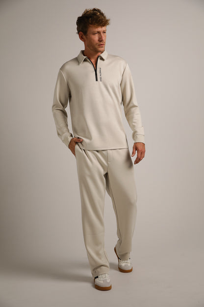 Zipped Polo Shirt