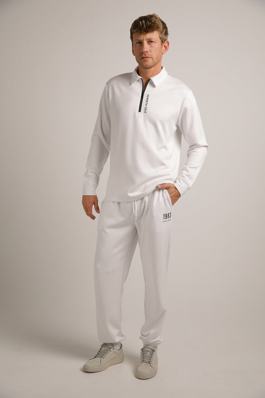 Zipped Polo Shirt
