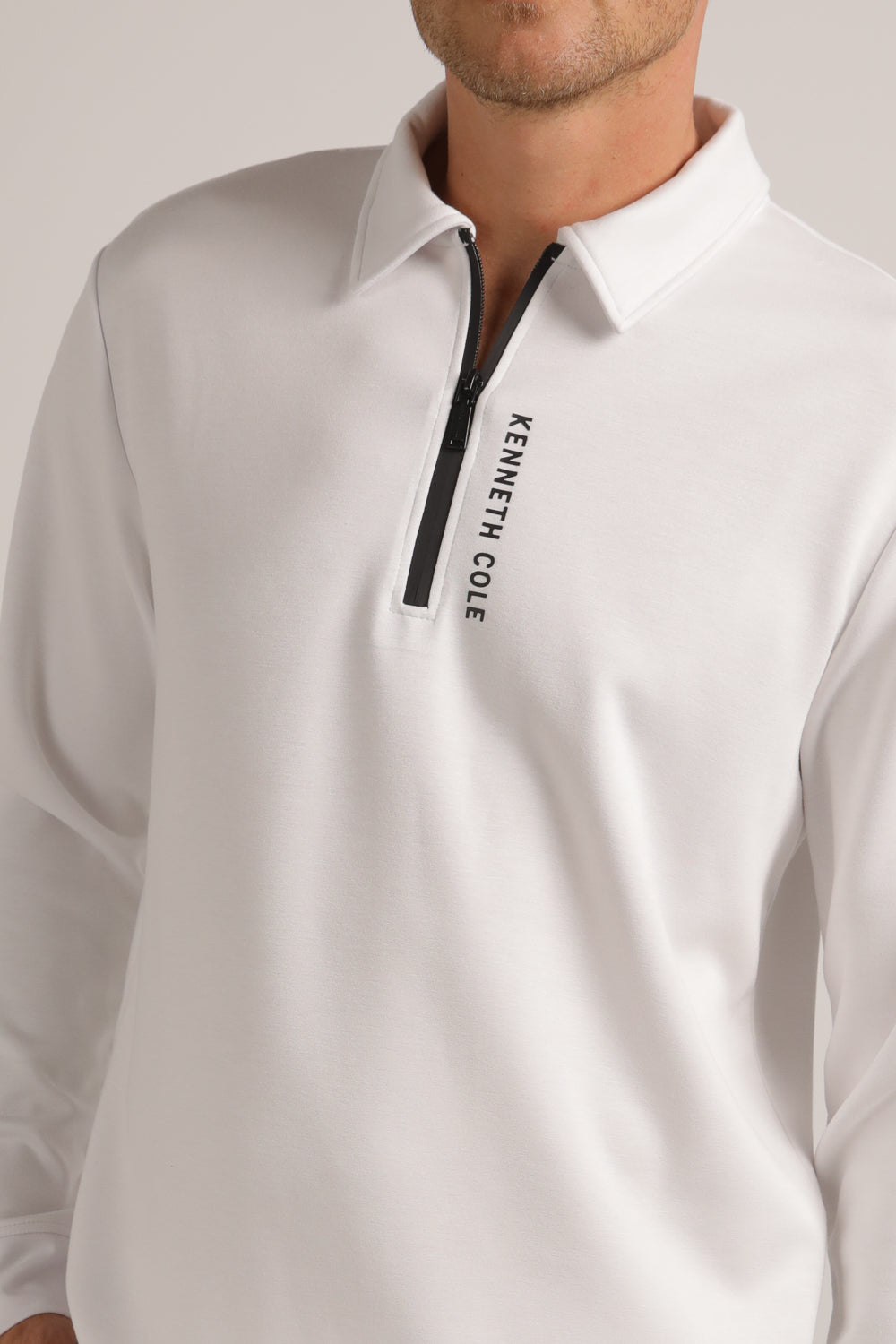 Zipped Polo Shirt