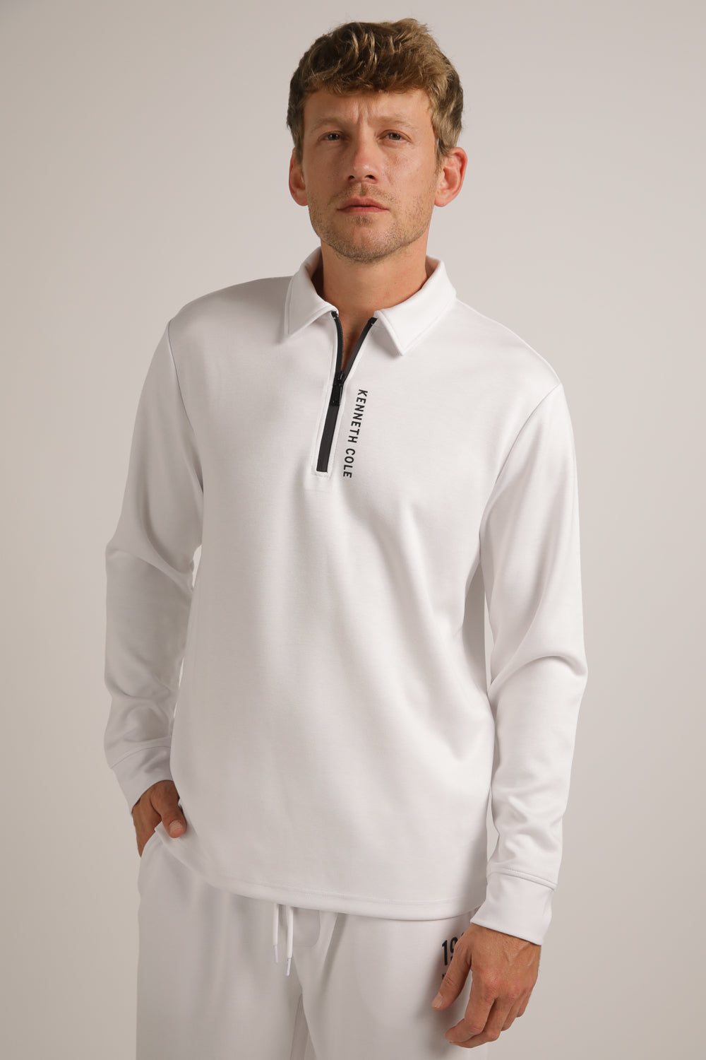 Zipped Polo Shirt