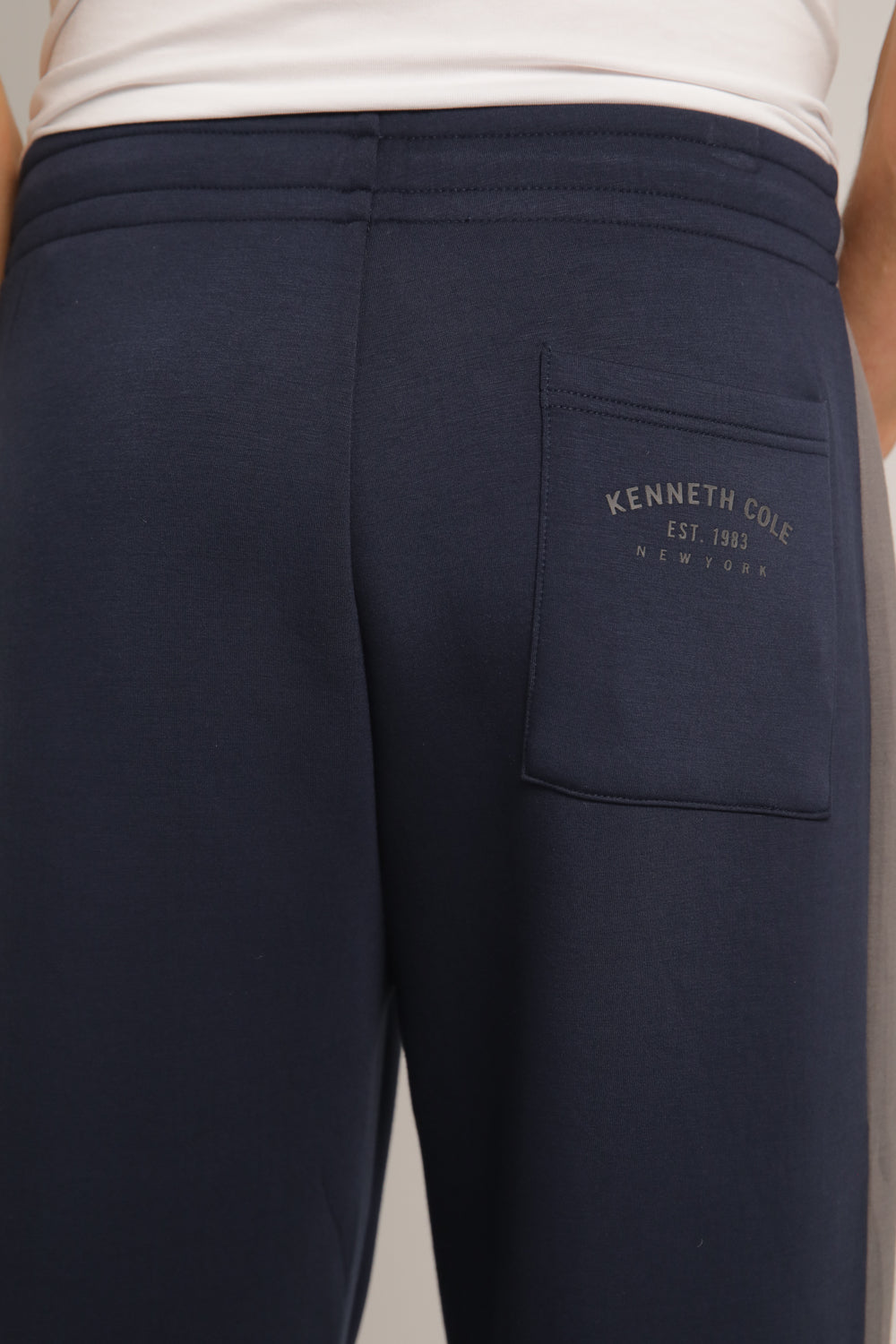 Scuba Paneled Straight Pants