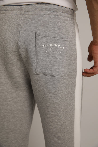 Scuba Paneled Straight Pants