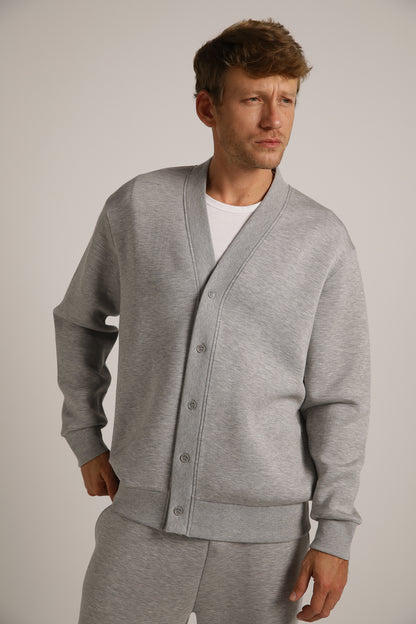 Scuba Buttoned Jacket