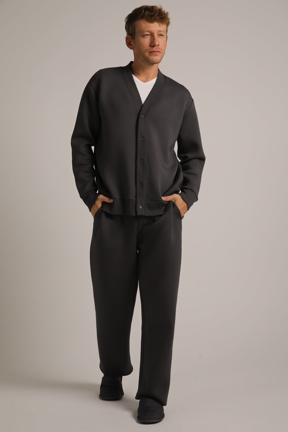 Scuba Buttoned Jacket