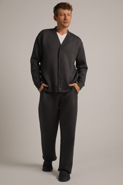 Scuba Buttoned Jacket