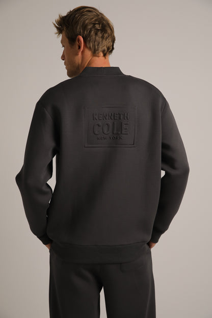 Scuba Buttoned Jacket