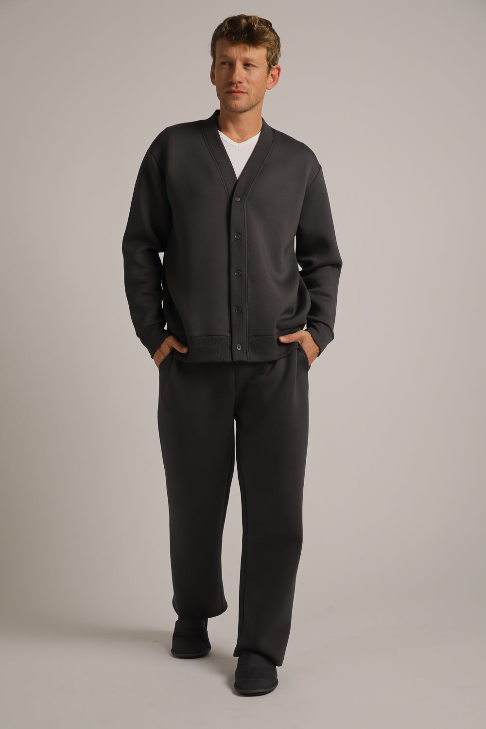 Scuba Buttoned Jacket