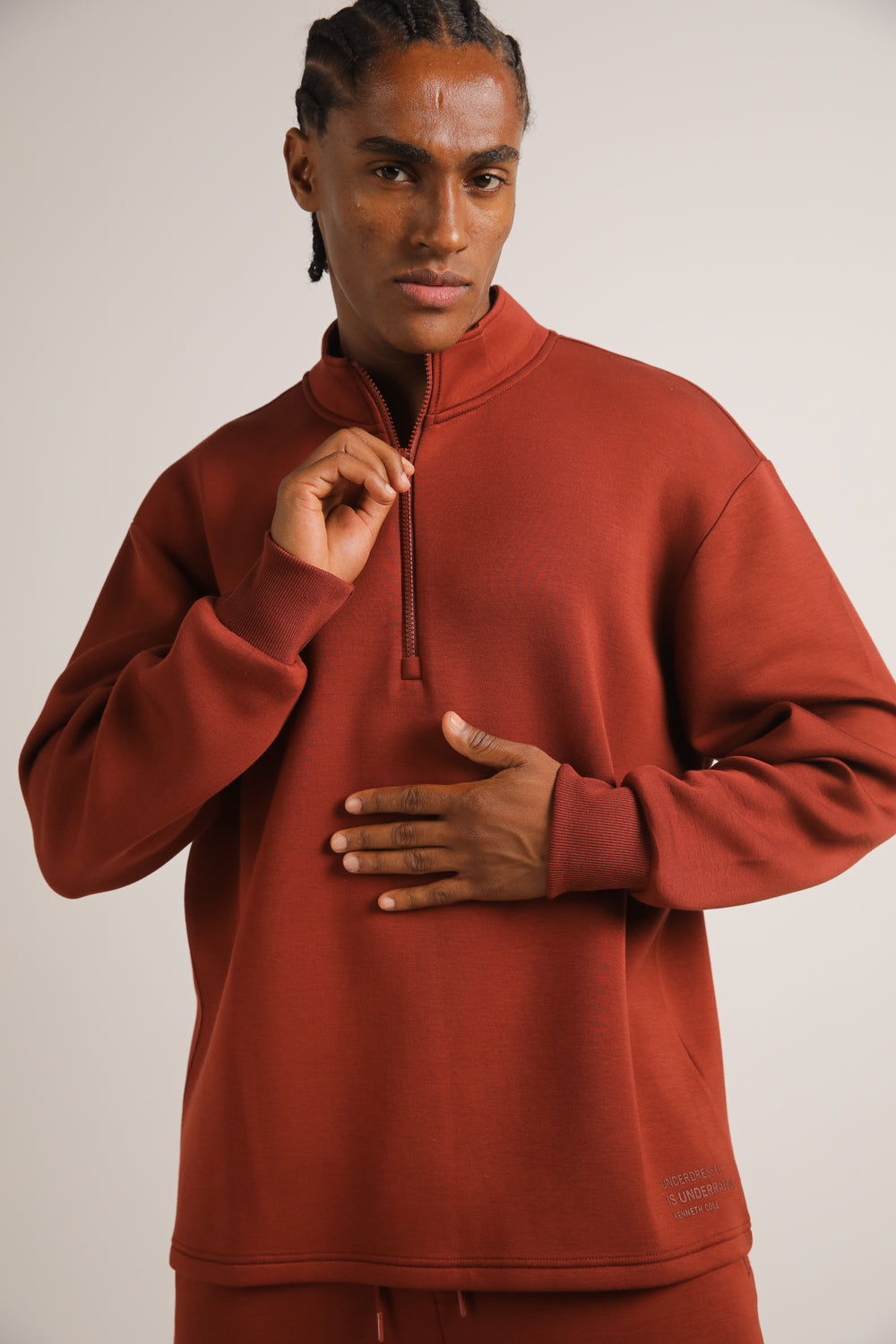 Half Zip Sweatshirt Scuba