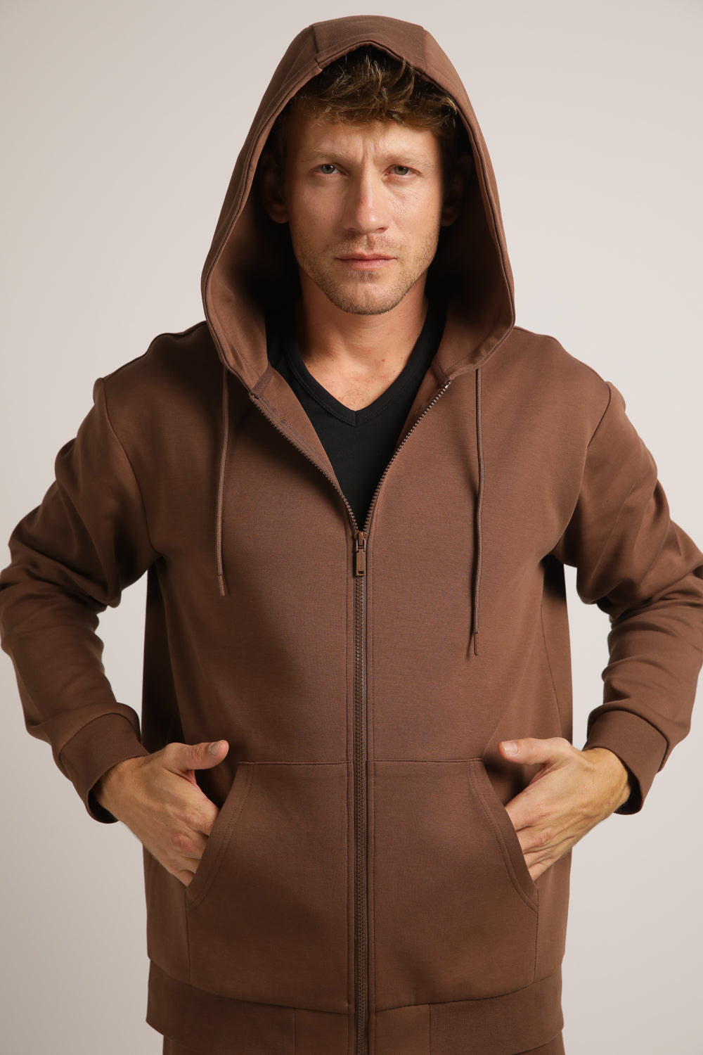 Interlock Zipped Hoodie