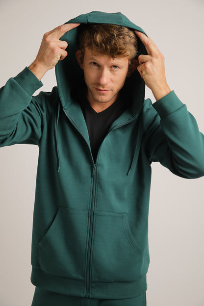 Interlock Zipped Hoodie