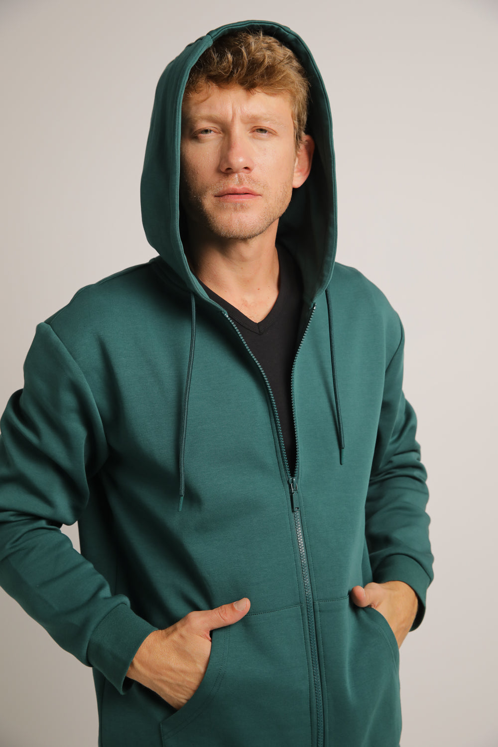 Interlock Zipped Hoodie