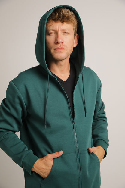 Interlock Zipped Hoodie