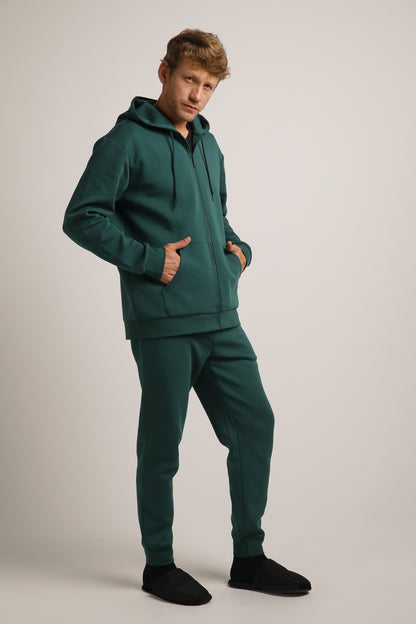 Interlock Zipped Hoodie