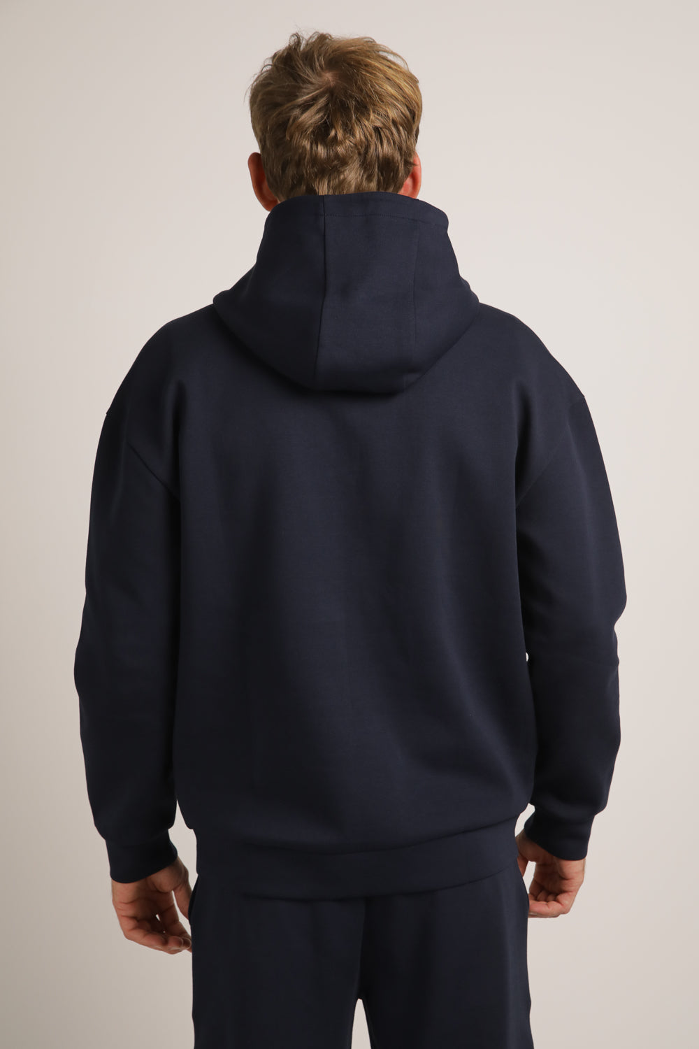 Interlock Hooded Henley Sweats