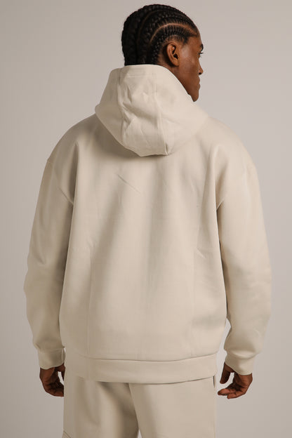 Interlock Hooded Henley Sweats