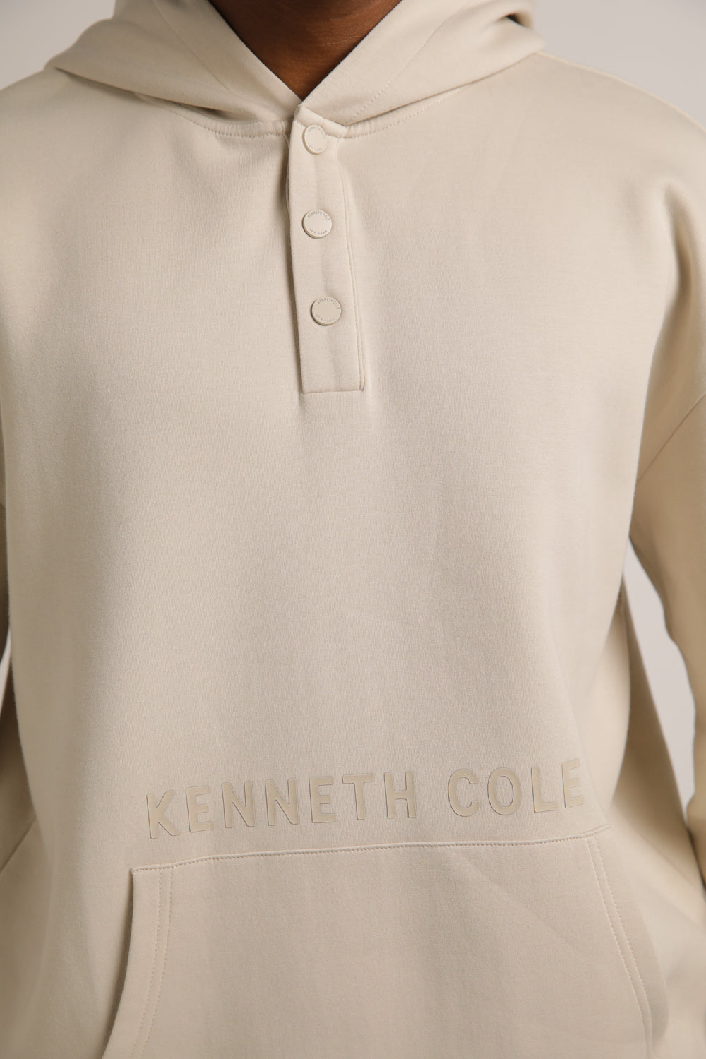 Interlock Hooded Henley Sweats
