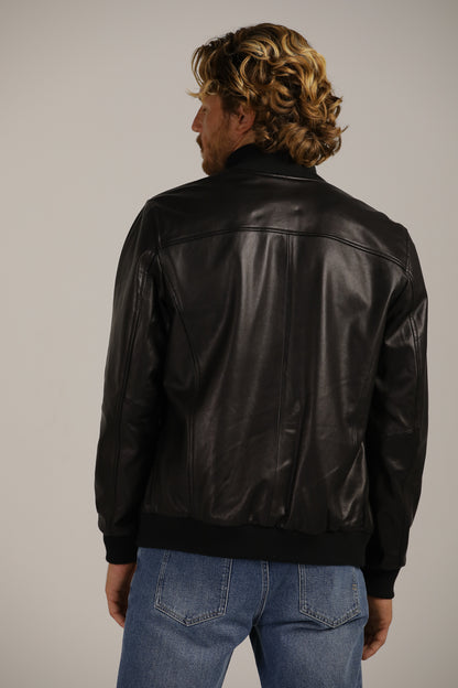 Genuine Leather Bomber