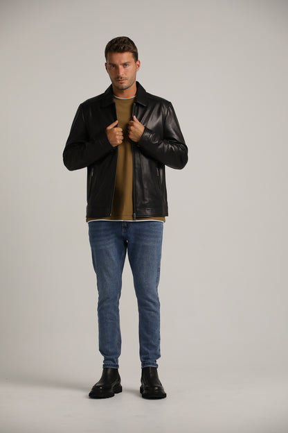 Genuine Leather Blouson