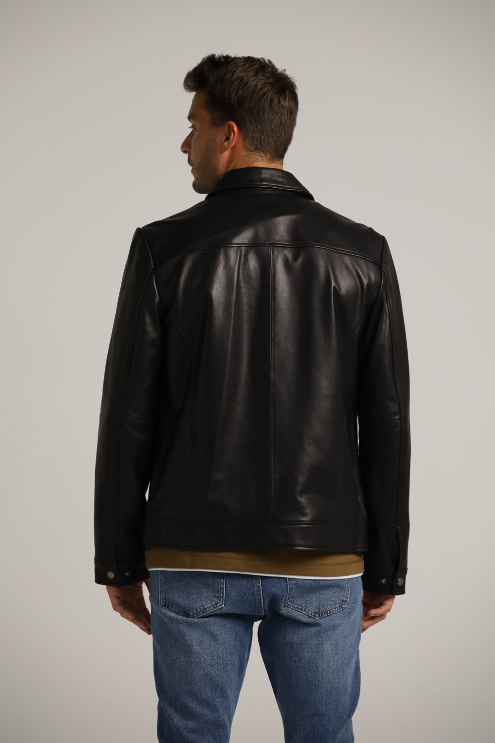 Genuine Leather Blouson