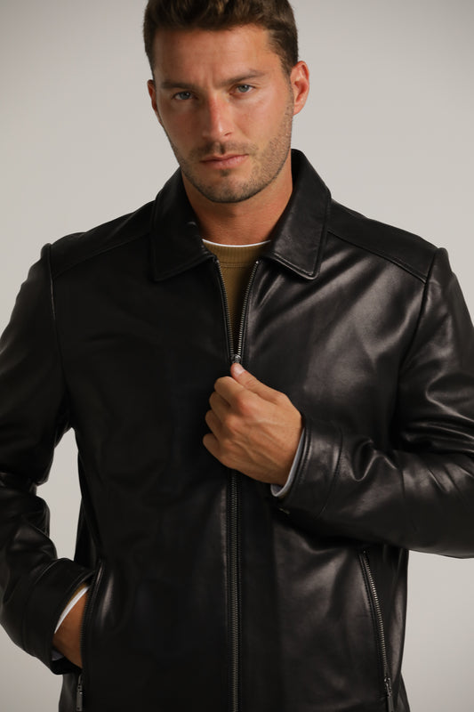Genuine Leather Blouson