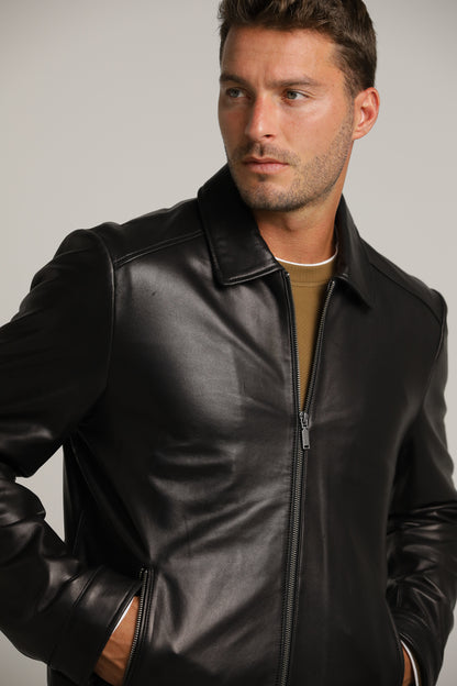 Genuine Leather Blouson