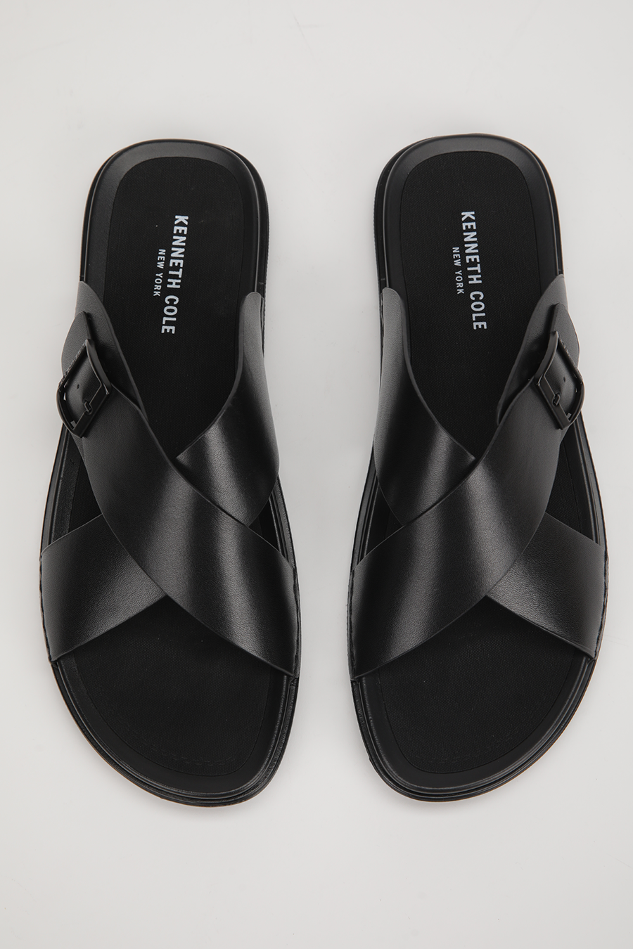 Suede Slide Sandals