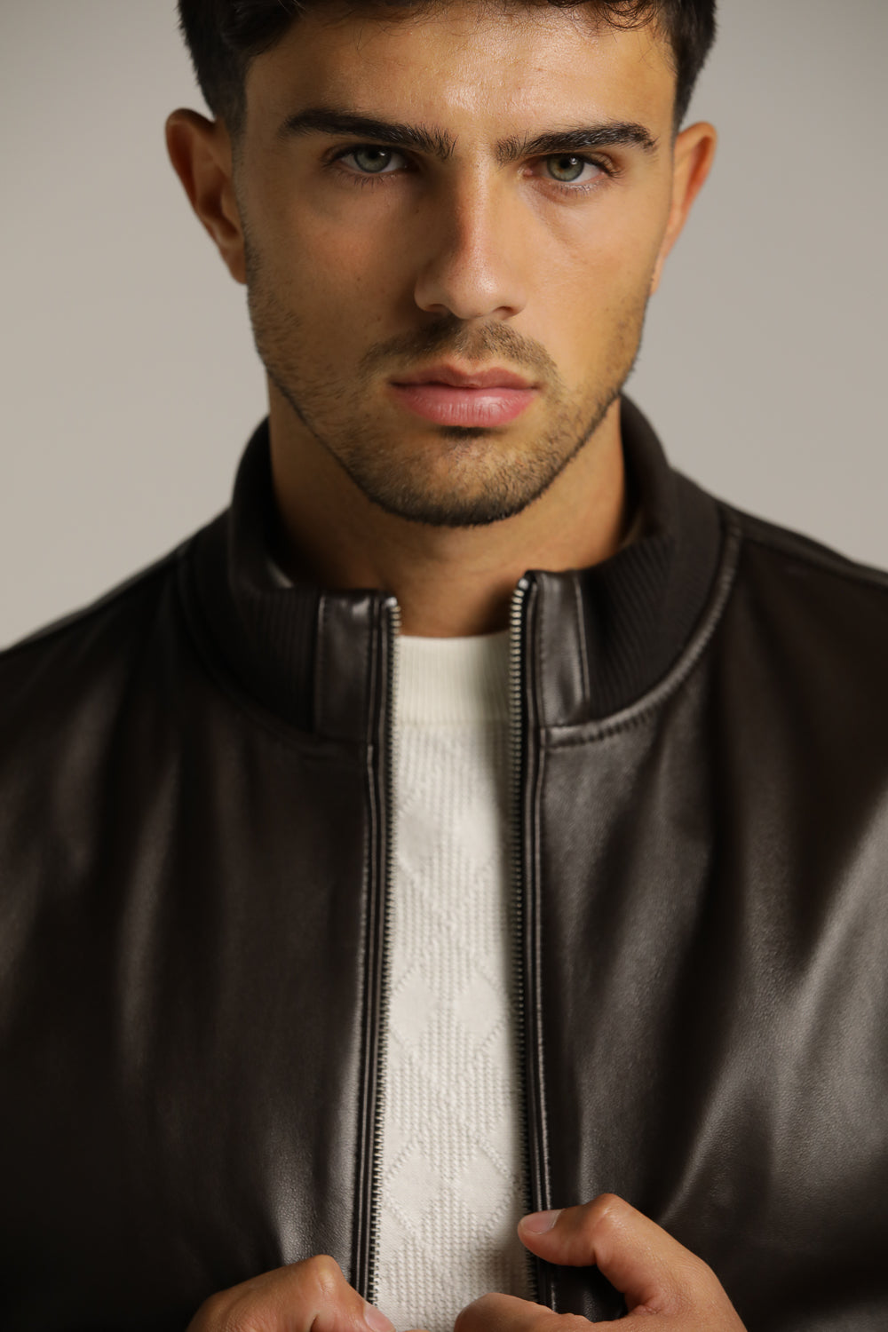 Genuine Leather Bomber