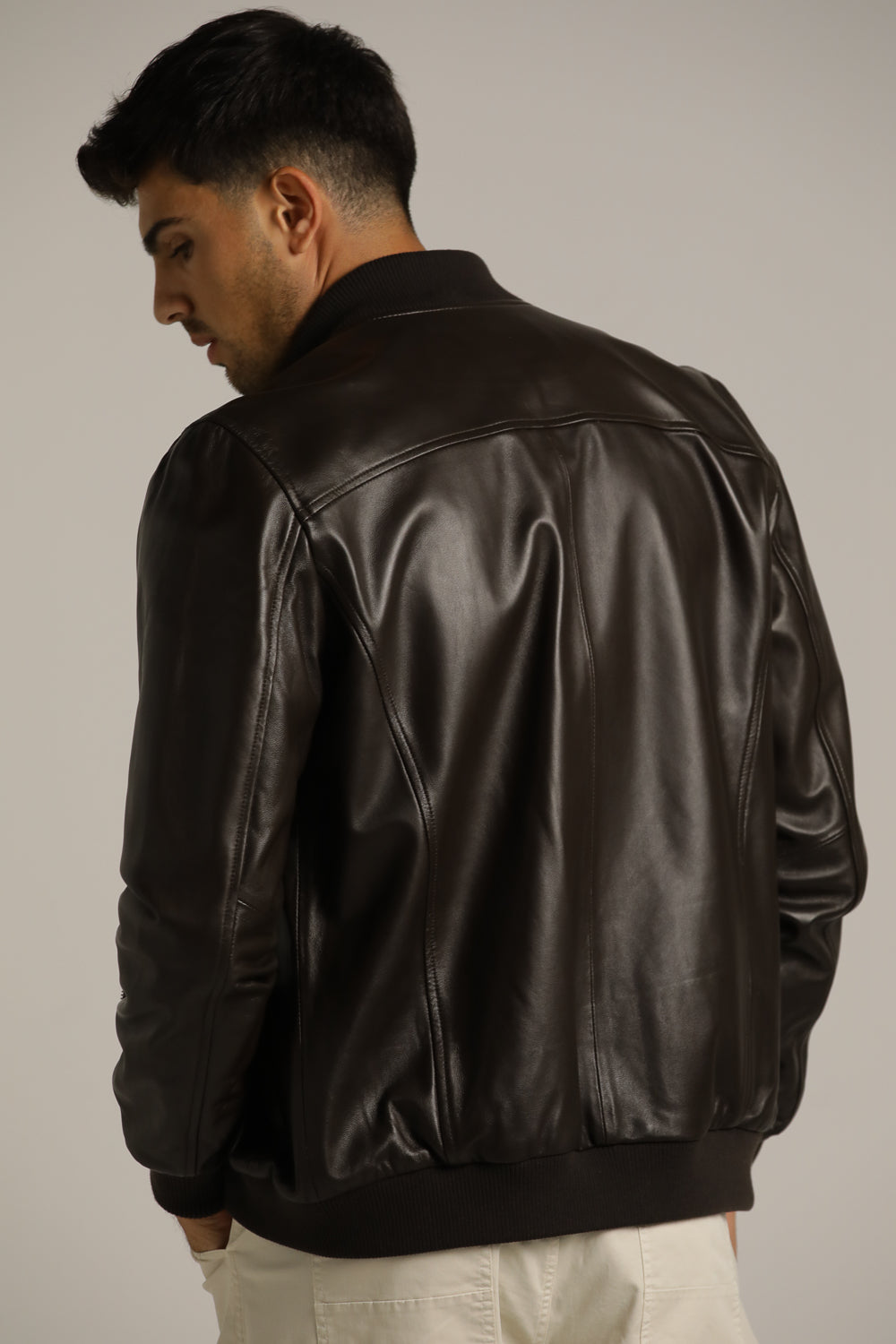 Genuine Leather Bomber