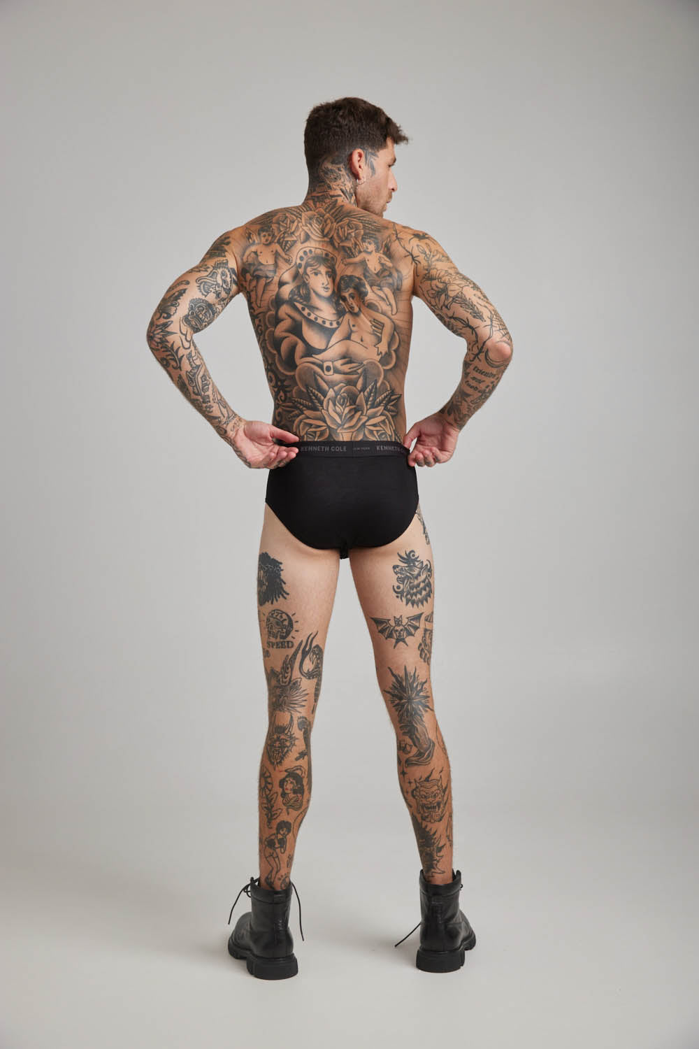 Men’s 3 Pack Mid Rise Boxer Briefs