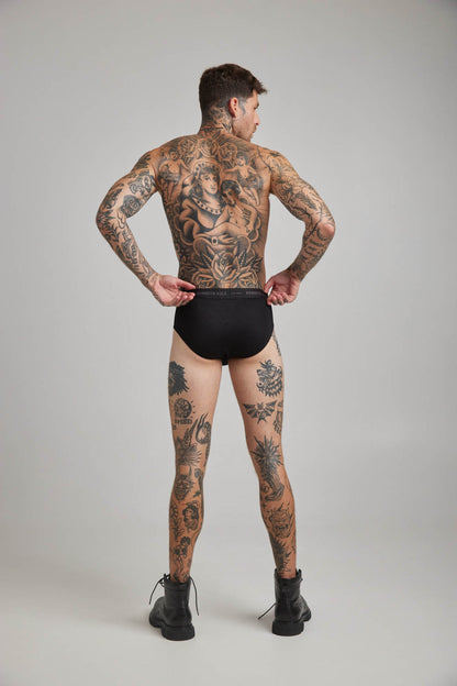 Men’s 3 Pack Mid Rise Boxer Briefs