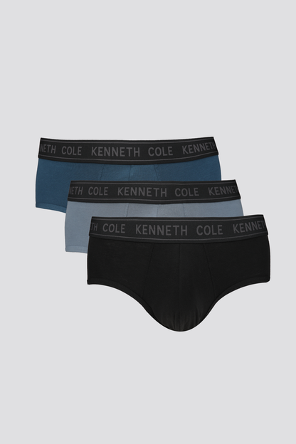 Men’s 3 Pack Mid Rise Boxer Briefs
