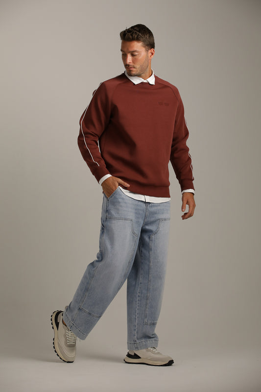 Baggy Jeans In Cotton