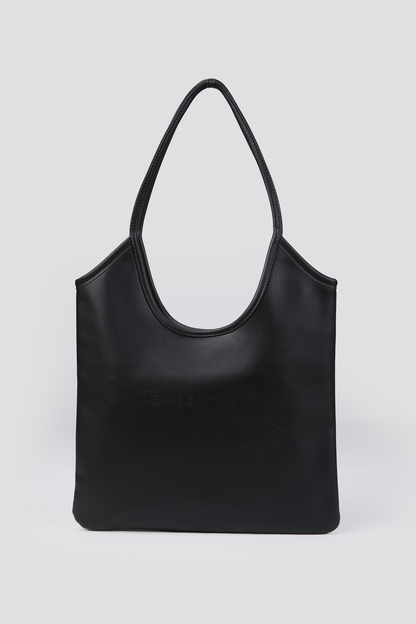 Faux Leather Shoulder Bag