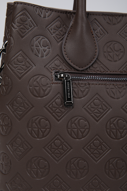 Faux Leather Shoulder Bag