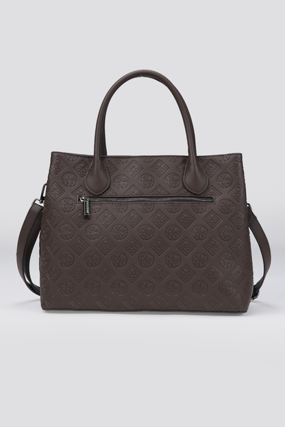 Faux Leather Shoulder Bag