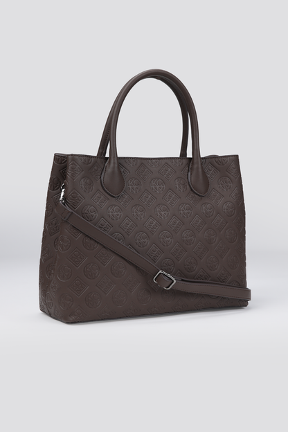 Faux Leather Shoulder Bag