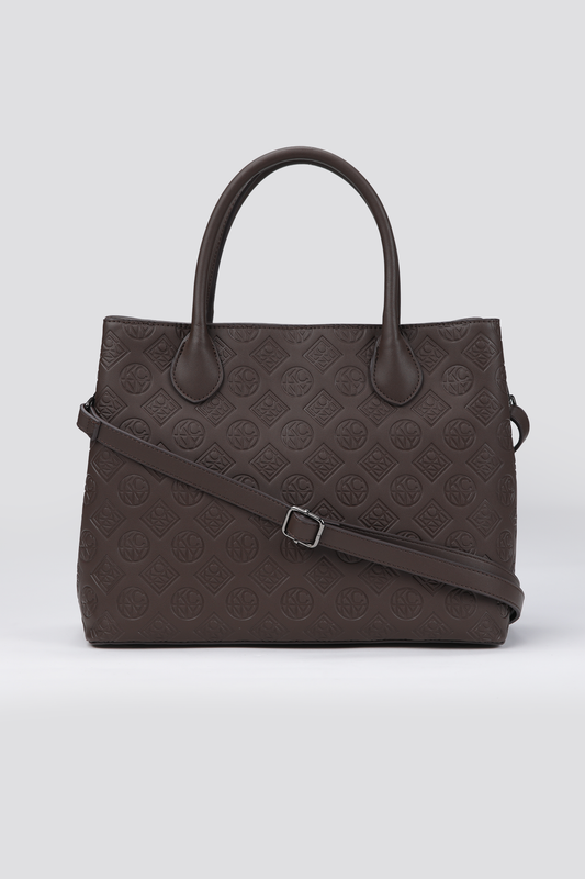 Faux Leather Shoulder Bag