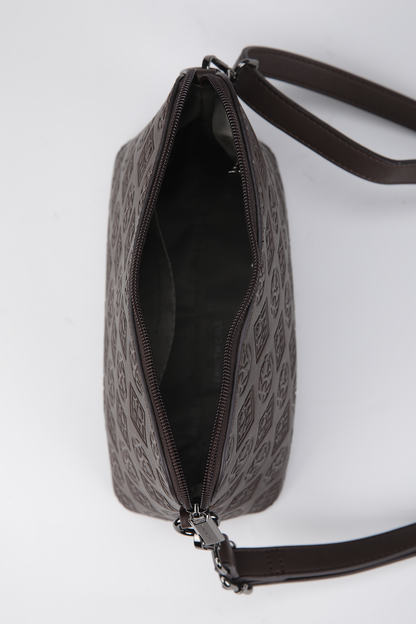 Faux Leather Shoulder Bag