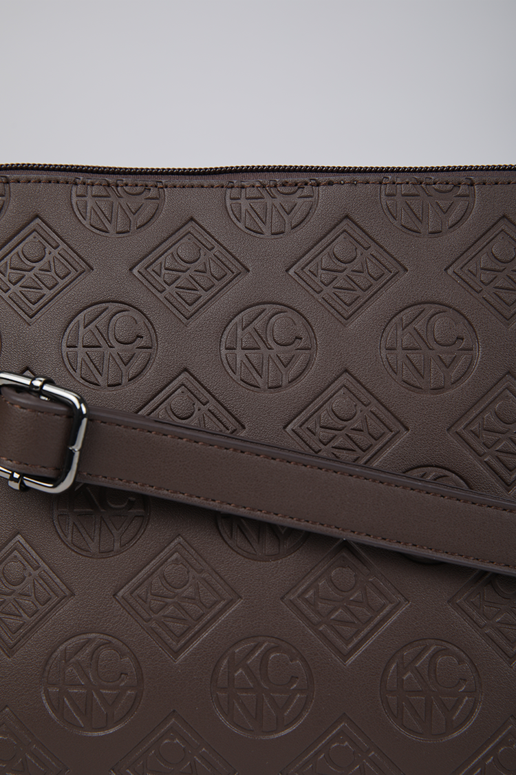 Faux Leather Shoulder Bag