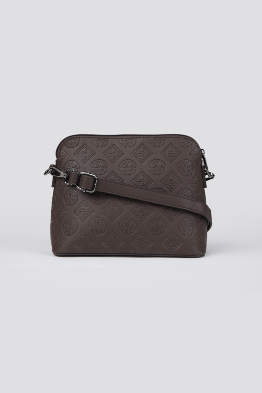 Faux Leather Shoulder Bag