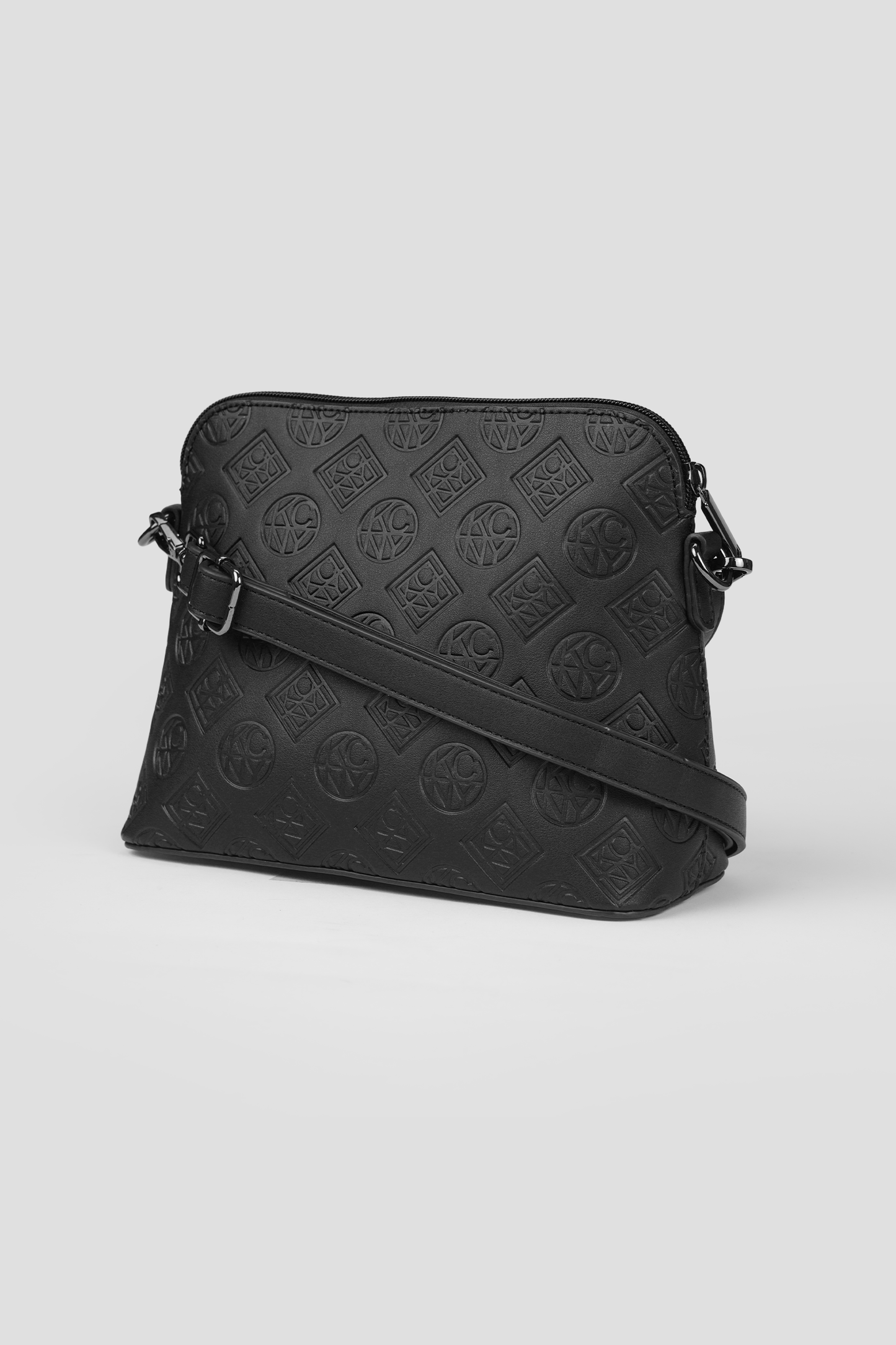 Faux Leather Shoulder Bag